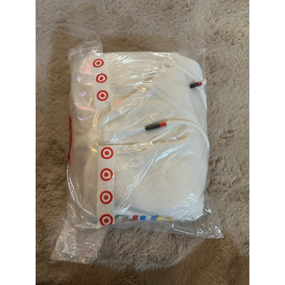 Pokemon Gotta Catch Em All Trainer Sweatshirt Hoodie Cream White XXL NWT - Picture 3 of 3